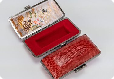 印鑑ケース（トカゲ革）