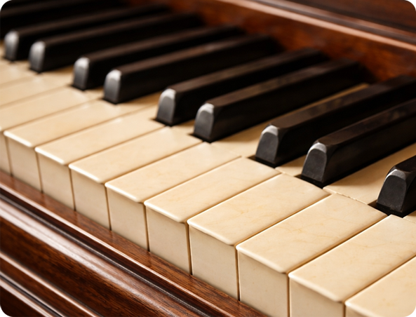 ピアノの鍵盤