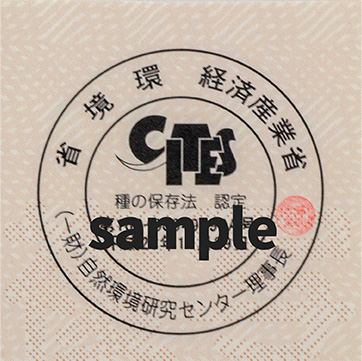 種の保存法認定