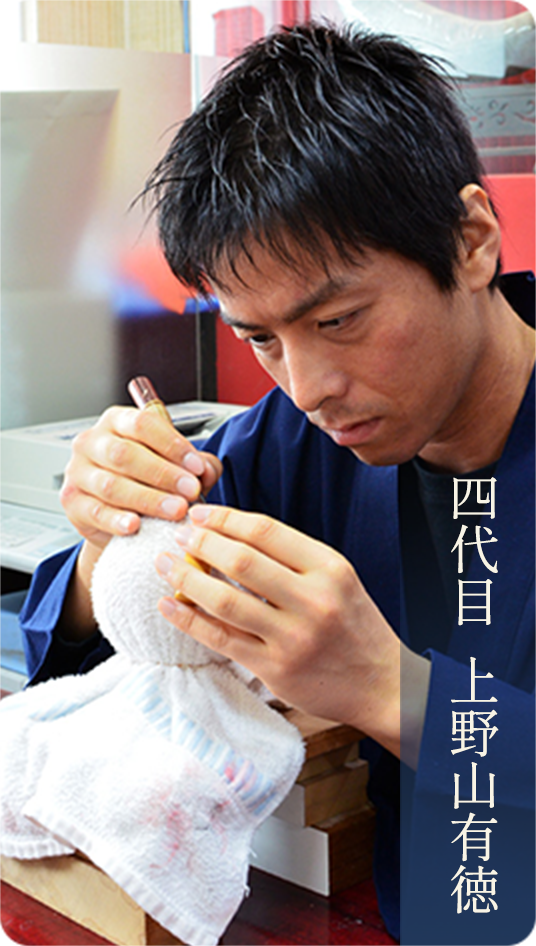 四代目  上野山有徳